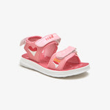 Girls' Rubber Patch Sandals