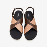 Men's Cross Strap Sandals