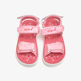 Girls' Rubber Patch Sandals