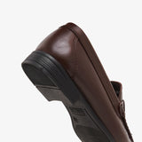 Men's Textured Leather Loafers